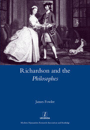 Richardson and the Philosophes book cover