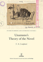 Unamuno's Theory of the Novel book cover