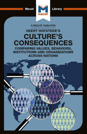 An Analysis of Geert Hofstede's Culture's Consequences: Comparing Values, Behaviors, Institutes and Organizations across Nations book cover