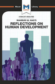 An Analysis of Mahbub ul Haq's Reflections on Human Development book cover