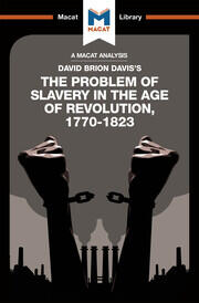 An Analysis of David Brion Davis's The Problem of Slavery in the Age of Revolution, 1770-1823 book cover