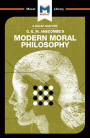 An Analysis of G.E.M. Anscombe's Modern Moral Philosophy book cover