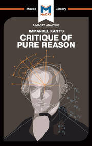 An Analysis of Immanuel Kant's Critique of Pure Reason book cover