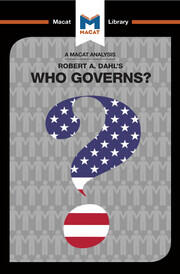 An Analysis of Robert A. Dahl's Who Governs? Democracy and Power in an American City book cover