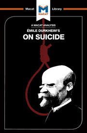 An Analysis of Emile Durkheim's On Suicide book cover