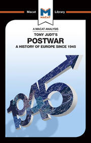 An Analysis of Tony Judt's Postwar: A History of Europe since 1945 book cover