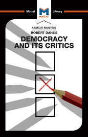 An Analysis of Robert A. Dahl's Democracy and its Critics book cover
