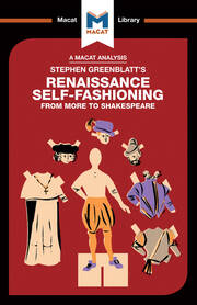 An Analysis of Stephen Greenblatt's Renaissance Self-Fashioning: From More to Shakespeare book cover