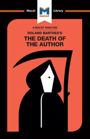 An Analysis of Roland Barthes's The Death of the Author book cover