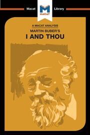 An Analysis of Martin Buber's I and Thou book cover