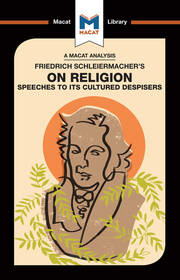 An Analysis of Friedrich Schleiermacher's On Religion: Speeches to its Cultured Despisers book cover