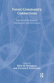 Forest Community Connections: Implications for Research, Management, and Governance book cover