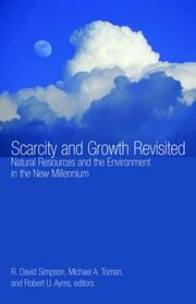 Scarcity and Growth Revisited: Natural Resources and the Environment in the New Millenium book cover