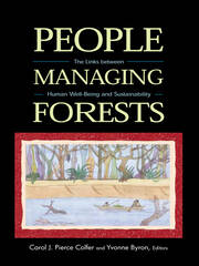 People Managing Forests: The Links Between Human Well-Being and Sustainability book cover