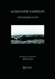 Aleksandr Vampilov: The Major Plays book cover