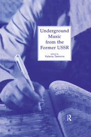 Underground Music from the Former USSR book cover