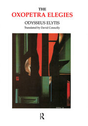 Oxopetra Elegies book cover