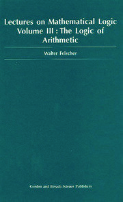 Logic of Arithmetic book cover
