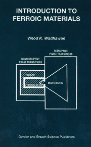 Introduction to Ferroic Materials book cover