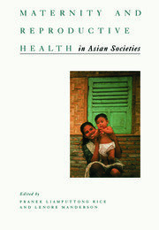 Maternity and Reproductive Health in Asian Societies book cover