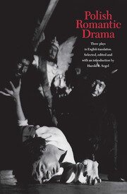 Polish Romantic Drama: Three Plays in English Translation book cover