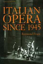 Italian Opera Since 1945 book cover