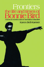 Frontiers: American Modern Dancer and Dance Educator book cover