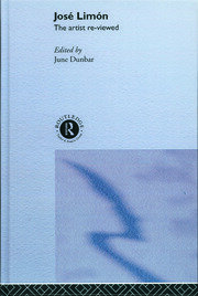 Jose Limon: An Artist Re-viewed book cover