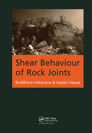 Shear Behaviour of Rock Joints book cover