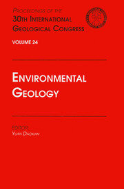 Environmental Geology: Proceedings of the 30th International Geological Congress, Volume 24 book cover