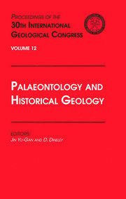 Palaeontology and Historical Geology: Proceedings of the 30th International Geological Congress, Volume 12 book cover