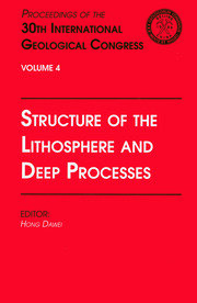 Structure of the Lithosphere and Deep Processes: Proceedings of the 30th International Geological Congress, Volume 4 book cover