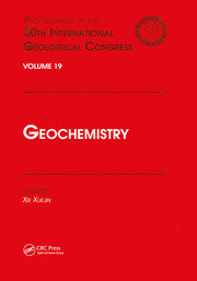 Geochemistry: Proceedings of the 30th International Geological Congress, Volume 19 book cover