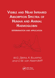 Visible and Near Infrared Absorption Spectra of Human and Animal Haemoglobin determination and application book cover