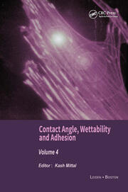 Contact Angle, Wettability and Adhesion, Volume 4 book cover