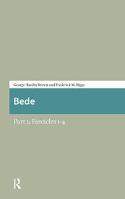 Bede: Part 1, Fascicles 1-4 book cover