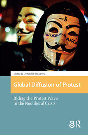 Global Diffusion of Protest: Riding the Protest Wave in the Neoliberal Crisis book cover