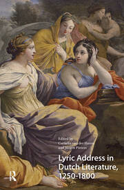 Lyric Address in Dutch Literature, 1250-1800 book cover