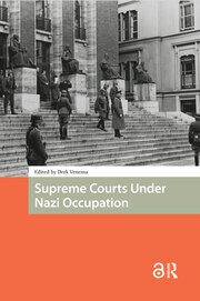 Supreme Courts Under Nazi Occupation book cover