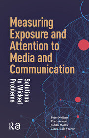 Measuring Exposure and Attention to Media and Communication: Solutions to Wicked Problems book cover