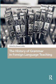 The History of Grammar in Foreign Language Teaching book cover