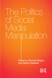The Politics of Social Media Manipulation book cover