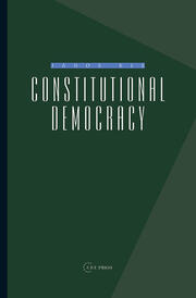 Constitutional Democracy book cover